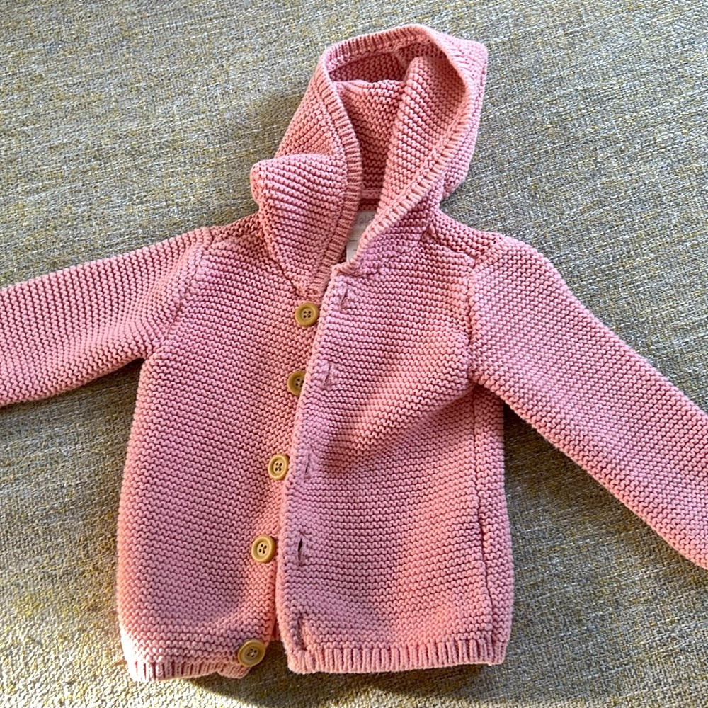 Carter’s Little Planet Organic Hooded Sweater 12-18 months